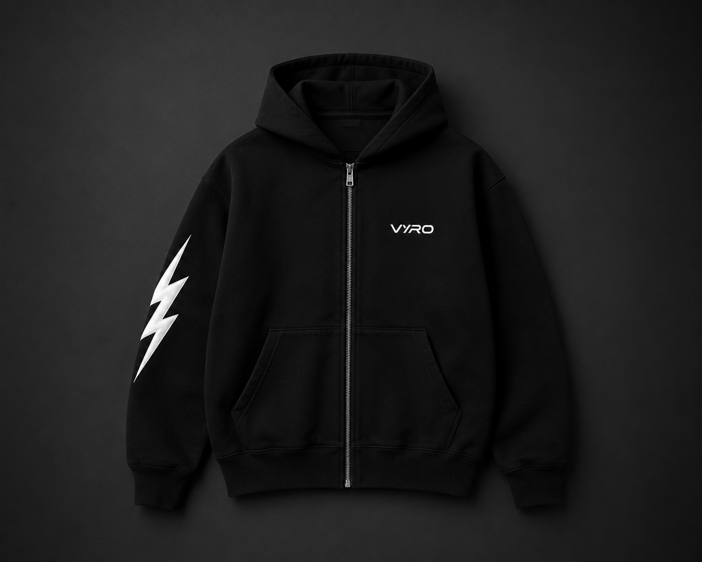 Lightning Zip Hoodie