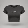 Damen Crop Shirt – Anthrazit | Oversize Streetwear Essentials